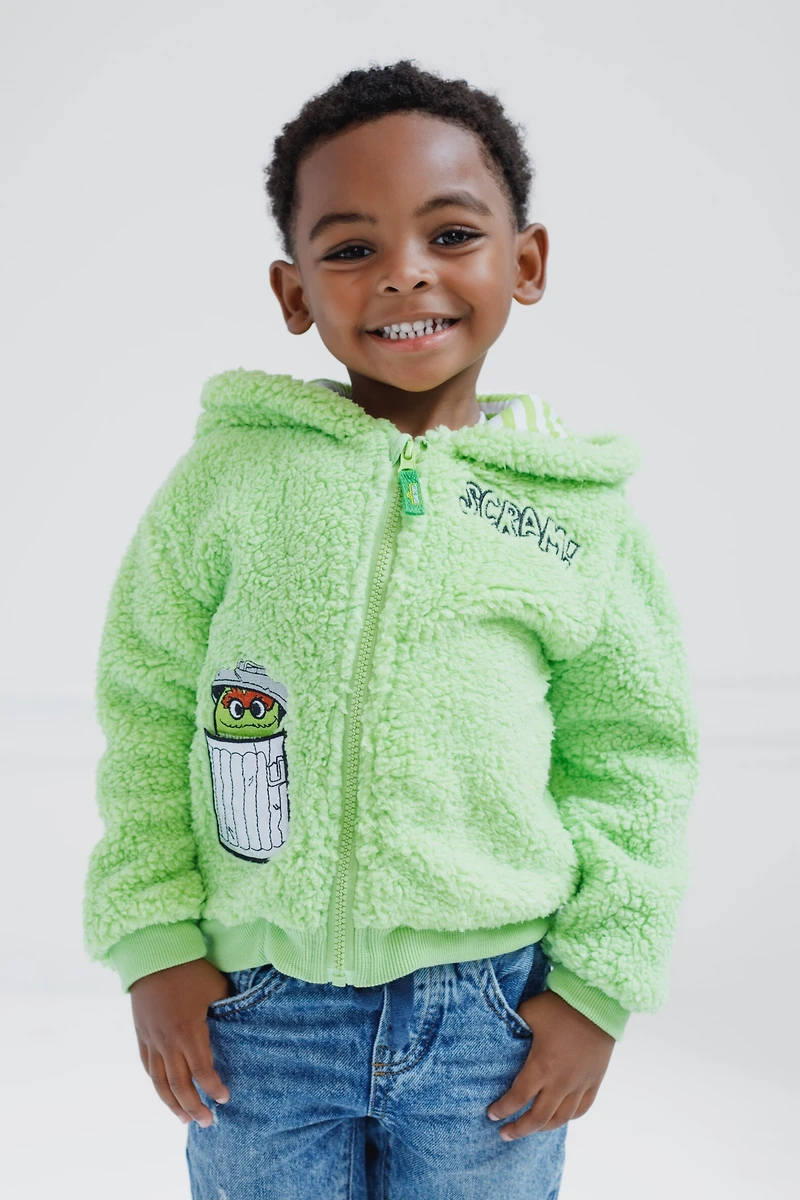 Sesame Street Baby Boys Zip Up Costume Hoodie