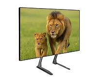 ProMount Premium Rolling Tv Stand with Mount and Adjustable Shelf for 32"-72" TVs up to 110lbs