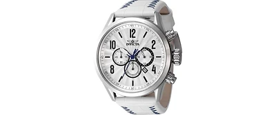 Invicta Men's 46558 Bolt Quartz Chronograph Silver Dial Watch