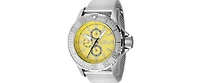 Invicta Men's 48014 Vintage Quartz Chronograph Yellow Dial Watch