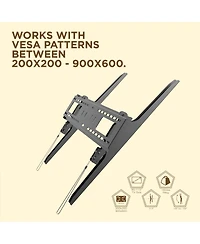 ProMounts Premium Tilt / Tilting Tv Wall Mount For 60" to 110" TVs Up to 165lbs