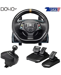 G32 Gaming Sim Steering Wheel Pedals Shifter For Pc PS4 PS3 Xbox 360 Switch