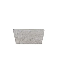 Cement Rectangular Planter with Speckle Glaze – Versatile Pot for Home & Garden