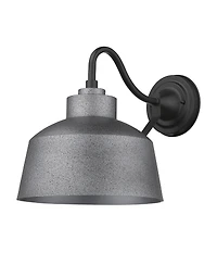 Pebbled Bowl Shape Outdoor Wall Light for Porch and Patio Lighting