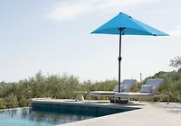 Side Wall Outdoor Umbrella – Durable and Adjustable for Patio & Deck