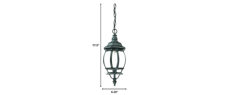 White Glass Globe Hanging Light