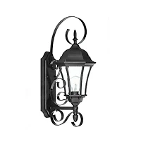 Adjustable Swing Arm Lantern Wall Light for Indoor and Outdoor Use