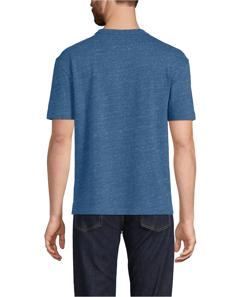 Lands' End Men's Short Sleeve Relaxed Heavy Weight Tee
