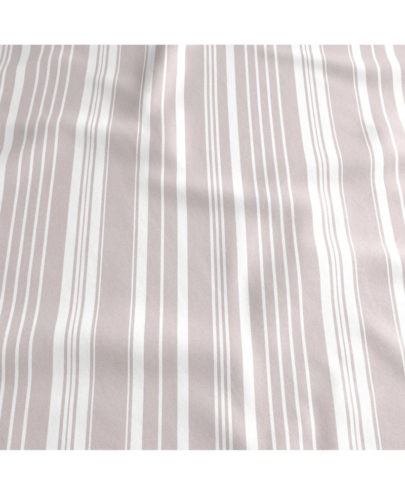 Linery & Co. Striped Brushed Microfiber Bed Sheet Set