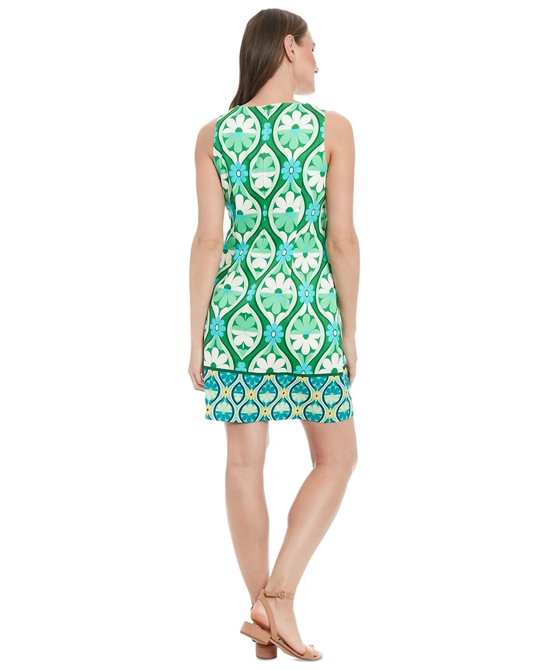 London Times Women's Printed Shift Dress