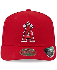 New Era Men's Red Los Angeles Angels Player Replica 9SEVENTY Adjustable Hat