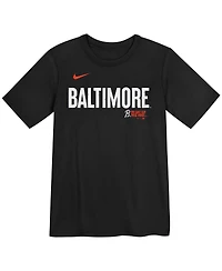 Nike Preschool Jackson Holliday Black Baltimore Orioles City Connect Player Name Number T-Shirt