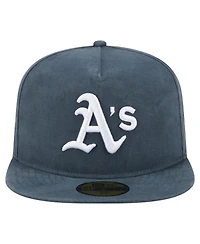 New Era Men's Dark Green Athletics Championship Side Flag A-Frame 59FIFTY Fitted Hat