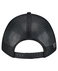 New Era Men's Black New York Mets Gradient 9FORTY A-Frame M-Crown Trucker Adjustable Hat