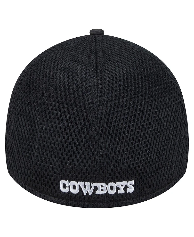 New Era Men's Black Dallas Cowboys Active Camo 39THIRTY Flex Hat