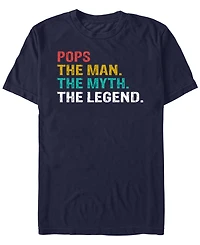 Design By Humans Men's Father's Day Short Sleeve T-Shirt