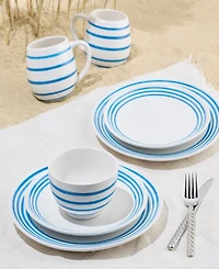 Certified International Dockside 4-Pc. Mugs, Service For 4