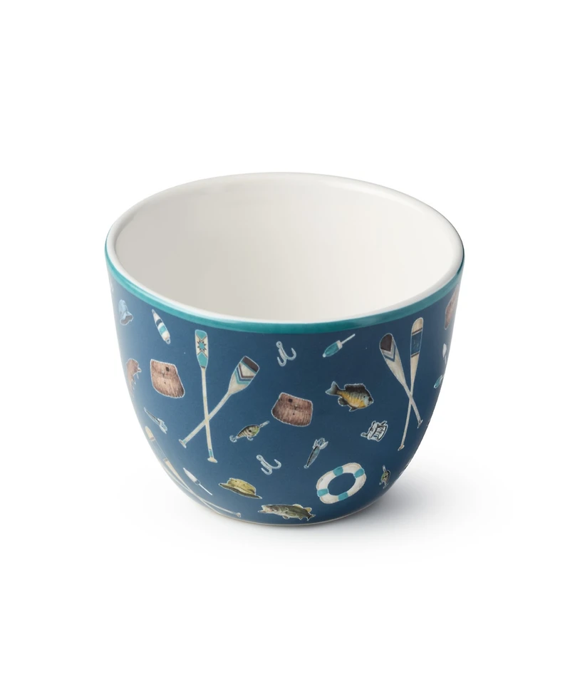 Certified International Wake At The Lake 4-Pc. Ice Cream Bowls, Service For 4