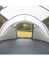 EchoSmile Camping Instant Tent, 4 Person Pop Up Water Resistant, for Hiking and Outdoor, Portable Tent with Carry Bag, 3 Seasons