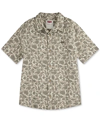 Levi's Big Boys Slub Woven Short Sleeve Shirt