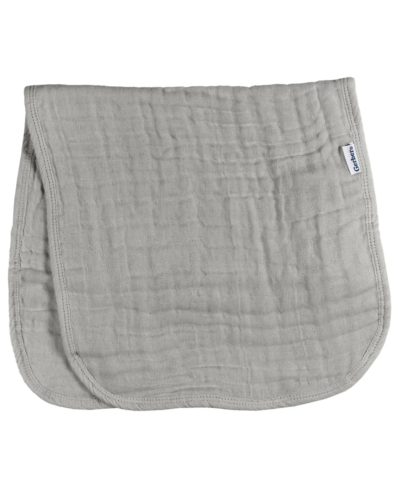 Gerber Baby Neutral Multi Browns Muslin Burpcloths - 6-Pack