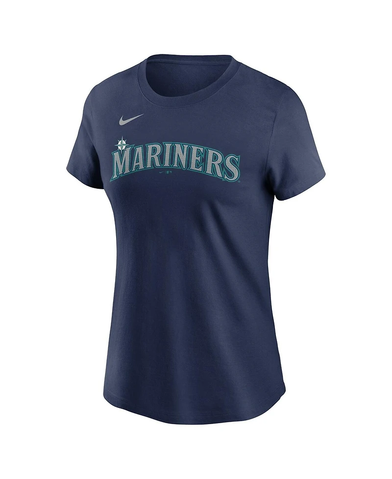 Nike Women's Randy Arozarena Navy Seattle Mariners Fuse Name Number T-Shirt