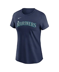Nike Women's Randy Arozarena Navy Seattle Mariners Fuse Name Number T-Shirt