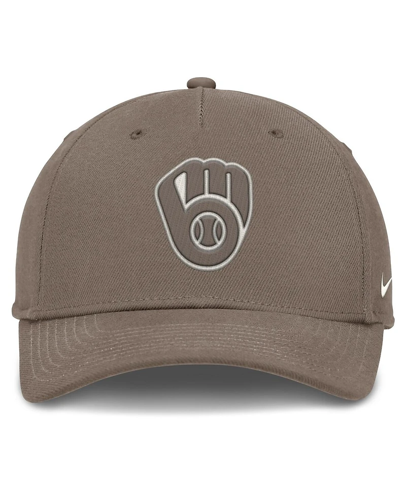 Nike Men's Brown Milwaukee Brewers Rise Performance Adjustable Hat
