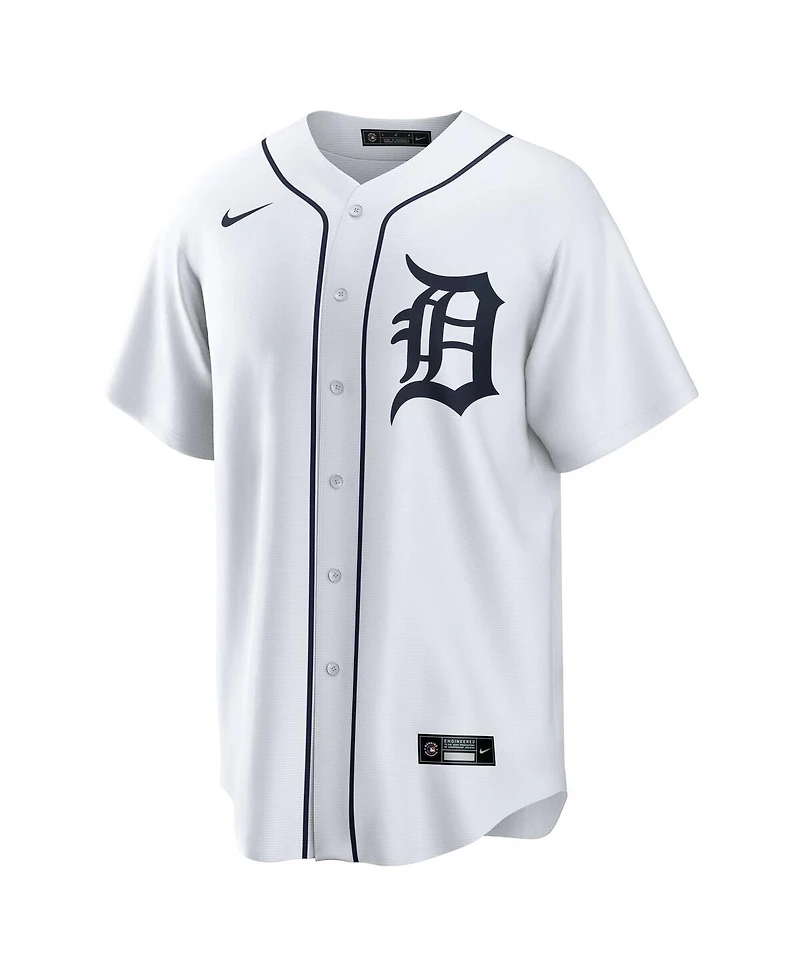 Nike Men's Kerry Carpenter White Detroit Tigers Home Replica Jersey