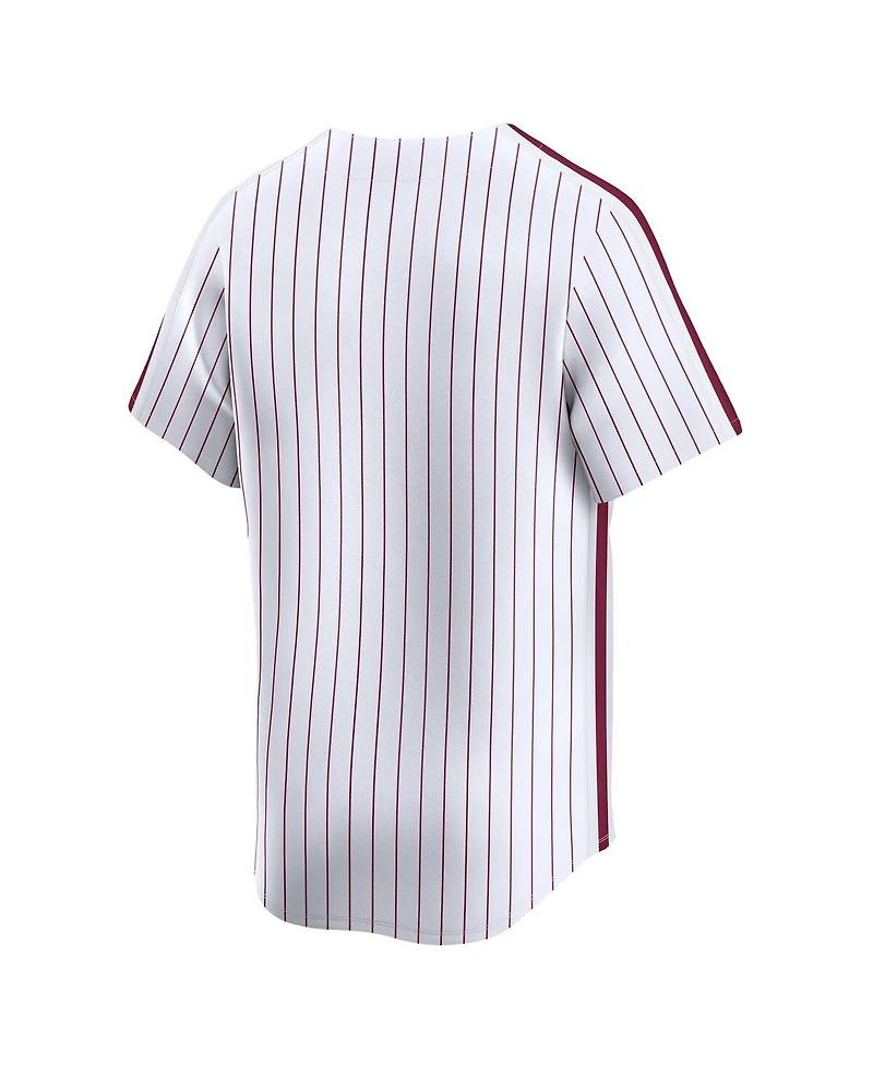 Nike Men's White Philadelphia Phillies Throwback Cooperstown Collection Limited Jersey