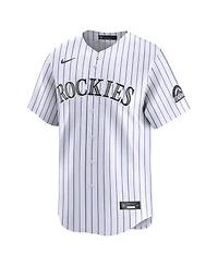 Nike Men's White Colorado Rockies Home Limited Jersey