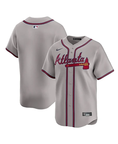 Nike Men's Gray Atlanta Braves Away Limited Jersey