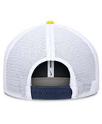 Nike Men's Navy/Yellow Milwaukee Brewers Pro Trucker Snapback Hat