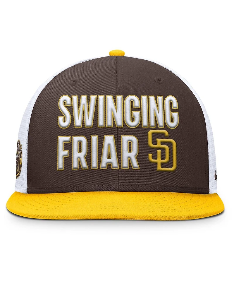 Nike Men's Brown San Diego Padres Pro Trucker Snapback Hat