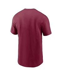 Nike Men's Garnet Florida State Seminoles Basketball Icon T-Shirt