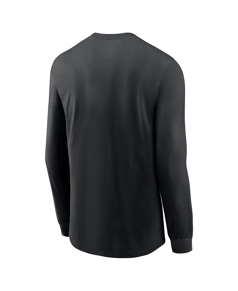 Nike Men's Black Chicago White Sox Local Nickname Long Sleeve T-Shirt