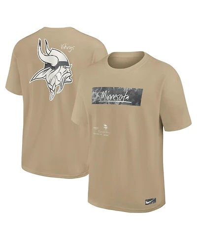 Nike Men's Tan Minnesota Vikings Statement Max90 T-Shirt