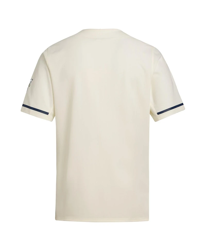 Adidas Men's Cream Georgia Tech Yellow Jackets Replica Baseball Jersey