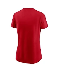Nike Women's Red St. Louis Cardinals Fuse Wordmark T-Shirt