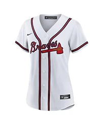 Nike Women's Austin Riley White Atlanta Braves Home Replica Jersey