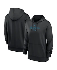 Nike Women's Black Miami Marlins Authentic Collection Performance Pullover Hoodie