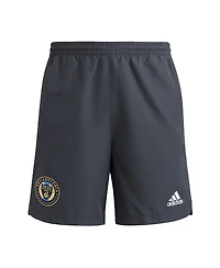 Adidas Men's Gray Philadelphia Union 2025 Travel Shorts