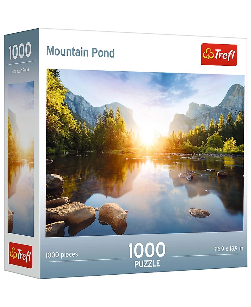 Trefl Red 1000 Piece Puzzle - Mountain Pond