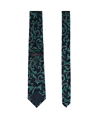 Trafalgar Men's Christian the Romantic Brocade Silk Necktie