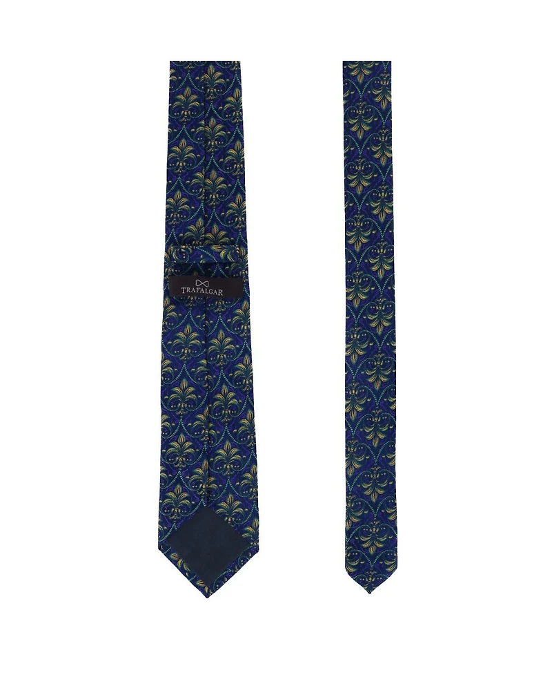 Trafalgar Men's The French Quarter Fleur dis Lis Silk Novelty Necktie