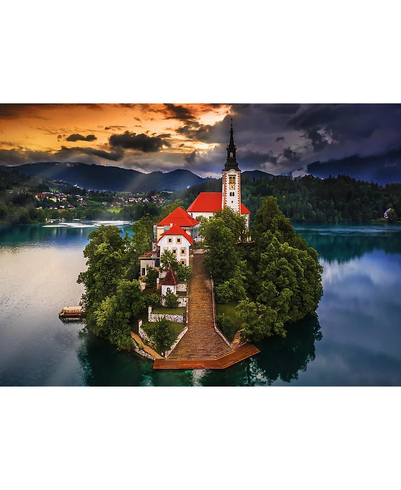 Trefl Premium Plus 1000 Piece Puzzle - Lake Bled, Slovenia