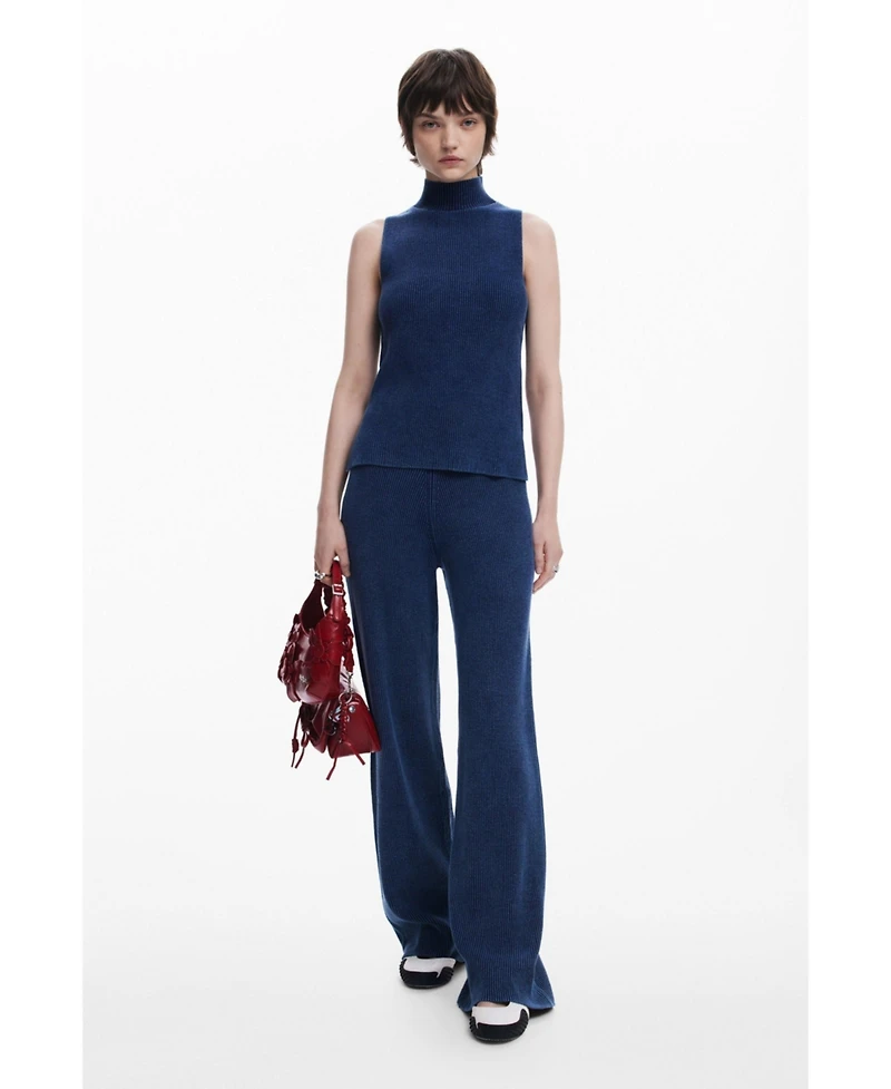 Desigual Women's Ribbed knit pants