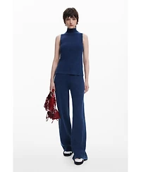 Desigual Women's Ribbed knit pants