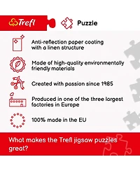 Trefl Red 1000 Piece Puzzle - Galloping horses