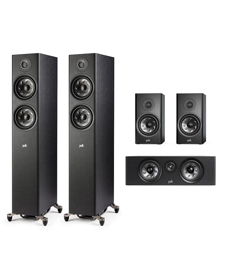 Polk Audio Reserve 5.0 Channel Home Theater Speaker Package (Black)